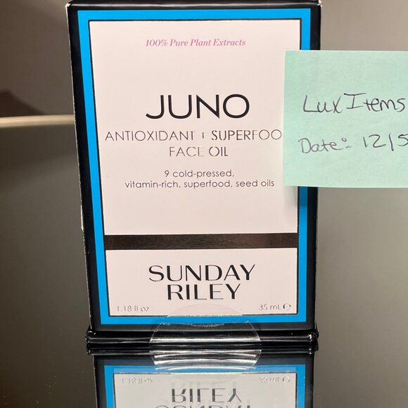 Sunday Riley Juno Antioxidant + Superfood Face Oil – NEW / Unopened LARGE - Picture 2 of 4